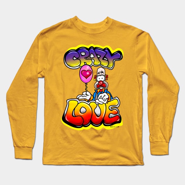 Crazy Love Long Sleeve T-Shirt by Neecko